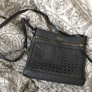 AUTHENTIC kate spade grey crossbody